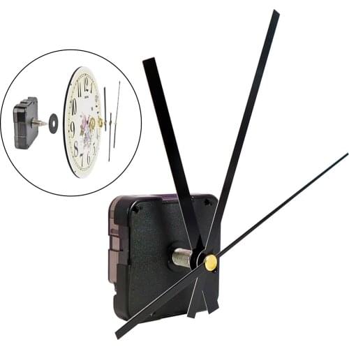 Quartz Clock Movement Mechanism Hands Wall Repair Tool Parts Silent Kit Set