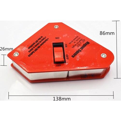 1pcs Multi angle magnetic welding tool welding holder suction iron magnet Neodymium Magnetic Clamp 30BLS 13.6kg
