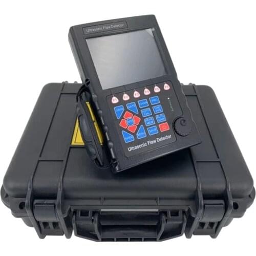 NDT Non-destructive Testing Ultrasonic Flaw Detector Portable Digital Metal Flaw Detector Can Make Report USB PC Software