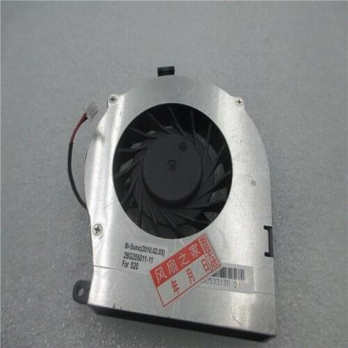 NEW LAPTOP CPU COOLING FAN FOR ADVENT 4401 9212 9112 8212 8312HU BI-SONIC BS501005H-11 c1 DC5V 0.39A 2-WIRES store s20 s40 s60