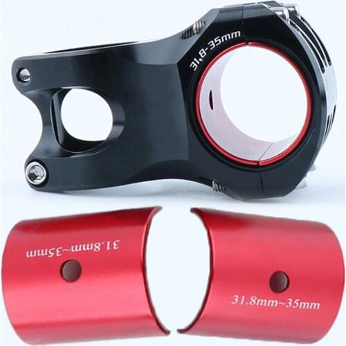 Bicycle Bike Handlebar Shim Stem Reducer Convert 31.8mm to 35mm Bar Bore Adapter High-Strength Stem for MTB Mountain Road Tool
