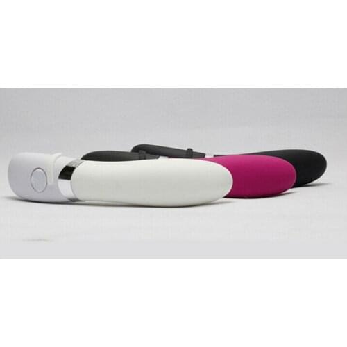 Rechargeable Eggplant Shape Massager G-Spot AV Stick Clitoral Vaginal Vibrator for Women Masturbation Safe Vibrating Stick