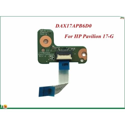Laptop Power Button Board With Cable DAX17APB6D0 For HP Pavilion 17-G Series High Quality&100% Working
