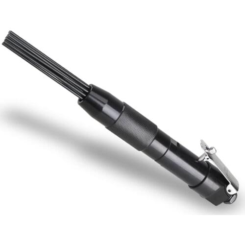 Air Needle Scalers Gun Pneumatic Derusting Tool Air Rust Remover Derusting Descaling Polishing Tools 4000RPM Stroke 6-7mm Y