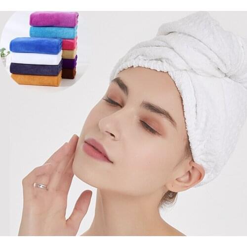 Microfiber Hair Towel Wrap Ultra Absorbent Fast Drying Hair Turban Soft Anti Frizz Towel for Wet Hair Curly Longer Thicker Hair