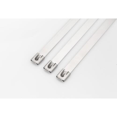 Latching Self-Locking Stainless Steel wires cable ties self-Lock tie wrap zip ties 201 304 316