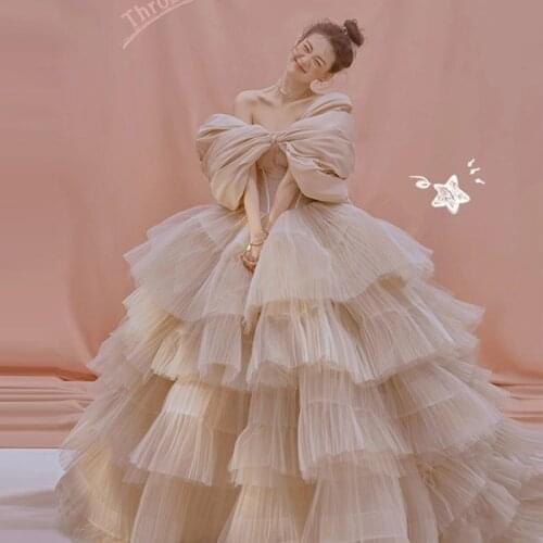 Sexy Maxi Maternity Gown For Photo Props Shoulderless Maternity Shoot Dress Lace Mesh Pregnant Women Pregnancy Photography Dress