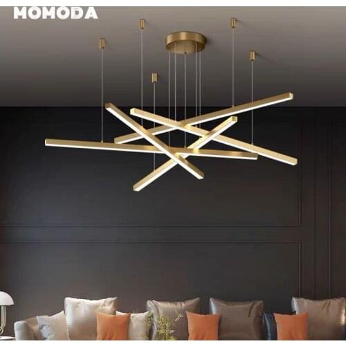 Nordic Branch Molecular Chandelier Lightings Simple Modern Art Original Lights for Bedroom Foyer Dining Room MOMODA Hanging Lamp