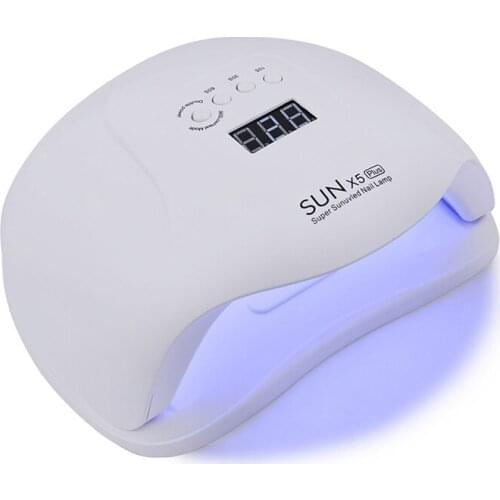 72W SUN X5 Plus UV LED Lamp for Nail Gel Polish Dryer With Motion Sensor LCD Display Fast Drying Gel Nail Dryer Manicure Tool