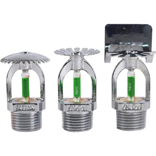 93 Degree Upper/Down Vertical Spray Water Sprinkler Fire Sprinklers Fire Extinguishing Equipment, Copper Spray Head Sprinkler