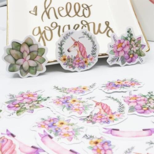 45 pcs/pack Stationery Stickers Kawaii Alice Coffee Diary Planner Decorative Mobile Stickers Scrapbooking DIY Craft Stickers