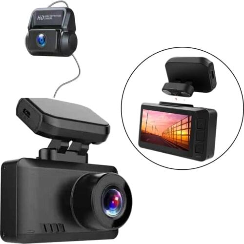 Car DVR Dual Dash Cam 4K+1080P WIFI GPS Dashboard Camera Night Vision Loop Recording Supports 128GB