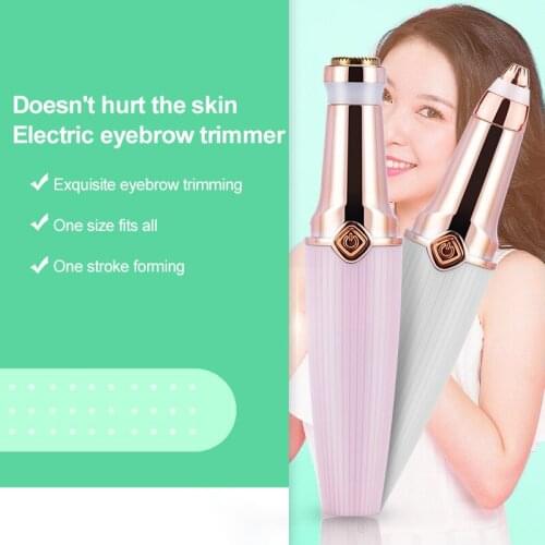 USB Charging Shaver 2 In 1 Eyebrow Trimmer Lady Eyebrow Epilator Shaving Mini Hair Removal Device Facial Hair Removal Shaver