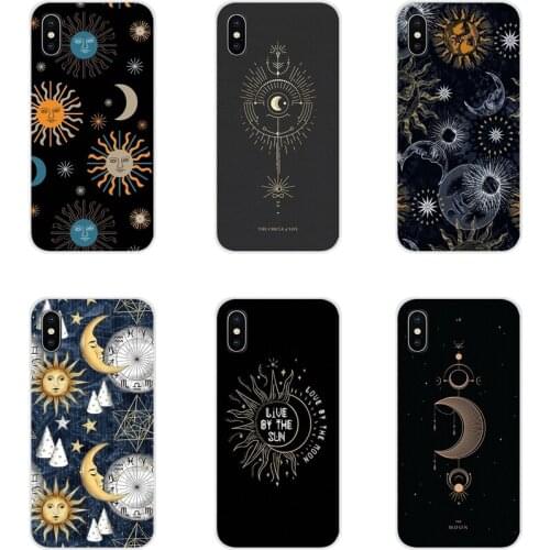 For Huawei G7 G8 P8 P9 P10 P20 P30 Lite Mini Pro P Smart Plus 2017 2018 2019 Moon Tarot Divine Accessories Phone Cases Covers