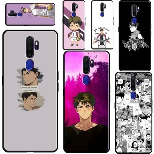 Wakatoshi Ushijima Haikyu For OPPO A31 A53 2020 A5 A9 A1K A15 A3S A5S A52 A72 A92 A83 A91 A93 Reno2 Z F5 F7 Case