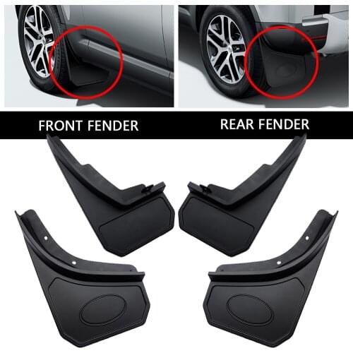 For 2020 land rover Defender Car Mud Flaps Front Rear Mudguard Splash Guards Fender Mudflaps car accessories