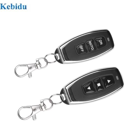 KEBIDU 433MHZ Copy Remote Controller 3 Channel Metal Clone Remotes Auto Copy Duplicator For Gadgets Car Home Garage door