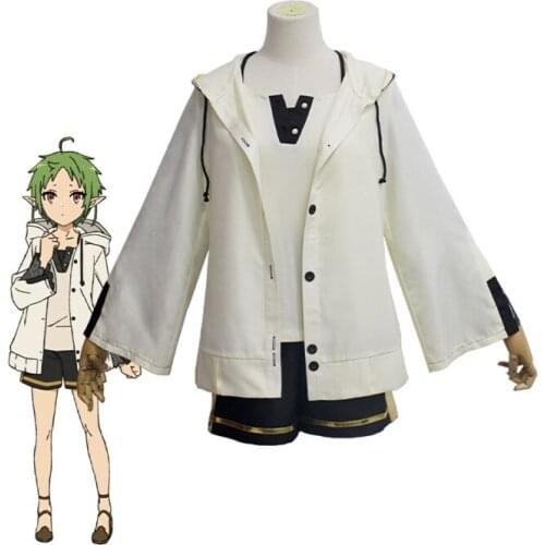 Mushoku Tensei I'm serious when I go to another world Sylphiette Greyrat Cosplay Costume Sylphy Halloween Costume Suit