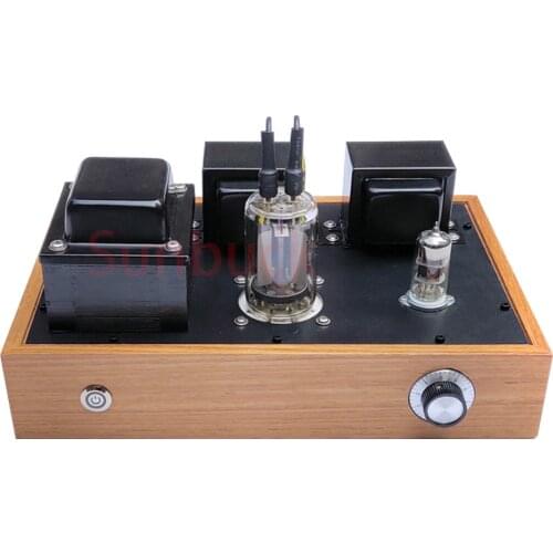Sunbuck FU19 Tube amplifier 6N2 ET-2 9W*2 two-channel stereo Teak wood shell Power amplifier