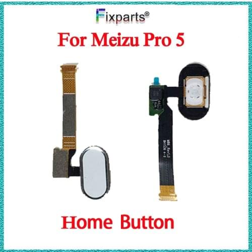 Meizu Pro 5 Home Button Fingerprint Touch ID Sensor Recognition Flex Cable Ribbon Replacement Parts Meizu Pro 5 Home Button