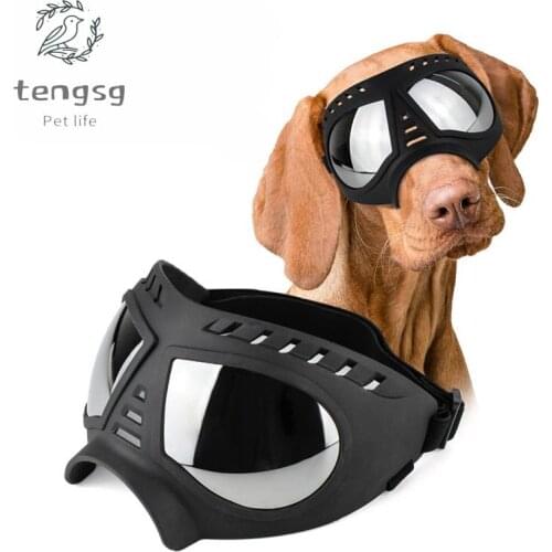 Dog Glasses - Medium And Large Dog Pet Sunglasses Windproof And Snowproof Pet Glasses For Outdoor Driving And Riding Pet Goggles
