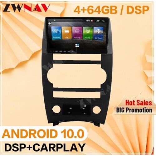 Carplay 2 Din For Jeep Commander 2007 2008 2009-2019 Android Multimedia Screen car Audio Radio GPS Navi Head Unit Auto Stereo