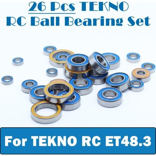TEKNO RC Ball Bearing Set for TEKNO RC ET48.3 26Pcs Bearings
