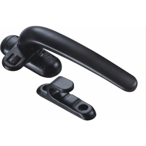 Handle Door and Window Lock Casement Window Aluminum Alloy Left/right Hand Lock Handle Handle Solid Window Black, White XD