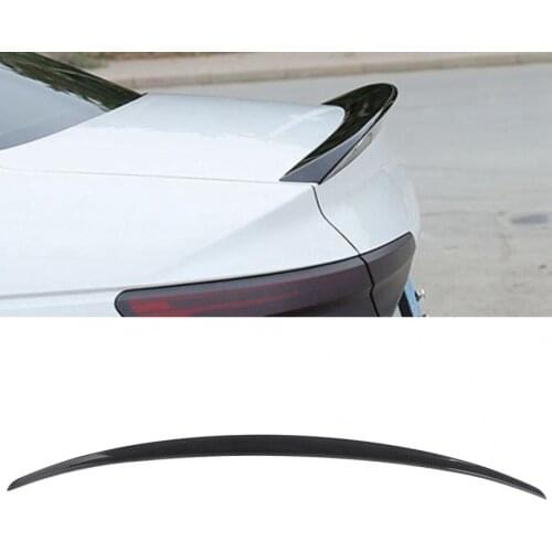 Car Rear Trunk Spoiler Boot Wing Carbon Fiber Fit for Audi A4 09-16 car accessories