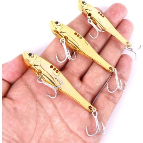 1PCS VIB 10g/15g/20g Fishing Lures for Carp Pike Fly Fishing Hard Wobblers Crankbaits Pesca Fishing Lure