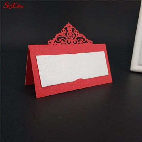 10/50/100pcs Laser Cut Table Name Place Cards Seating Decoration Wedding Birthday Party Table Party Decoration Seating Numbers 5