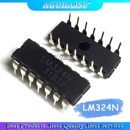 10PCS LM324N DIP14 LM324 DIP DIP-14 new and original IC