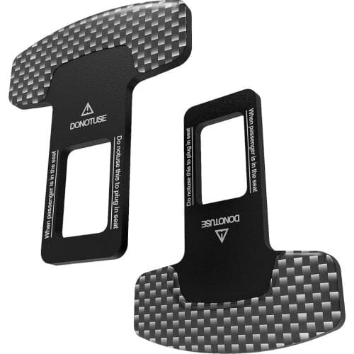 2/4Pcs Car Accessories Personalized Fashion And Simplicity Lightweight And Portable Automobile Safety Belt Clip Fine Workmanship