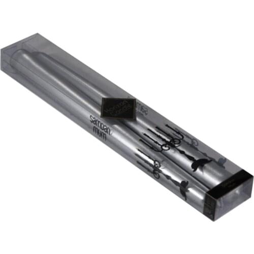 Candlestick Candle Metallic Silver 23 cm 2 Pieces Candles Gift Products Romantic Night Christmas Candles Home Office Decoration