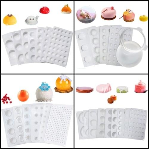 Meibum 27 Types Cake Decorating Tools 3d Silicone Mold Dessert Mousse Mould Muffin Pan Kitchen Accessories Pastry Baking Form