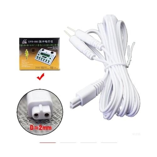 4Pcs/lot Electrode Pads Therapy Connect Cable parts for KWD-808I kwd808-I nerve muscle stimulator Machine