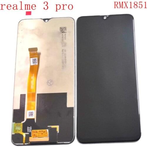 6.3"For Oppo Realme 3pro LCD Display+Touch Screen Digitizer Assembly Replacement Real Me 3 Pro Parts RMX1851
