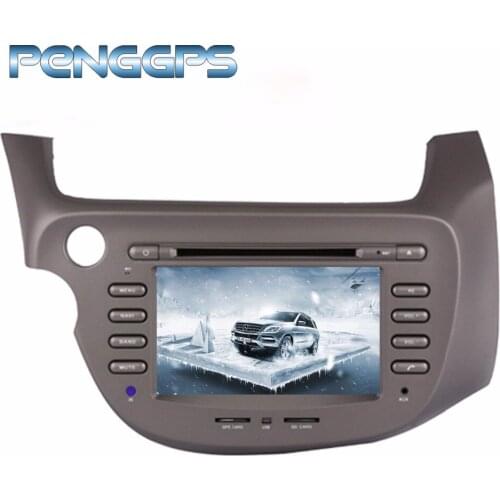 2 Din Car Radio GPS Navigation Android 8.0 Car CD DVD Player for Honda Fit 2007 2008 2009 2010 2011 2012 2013 Left Hand Headunit