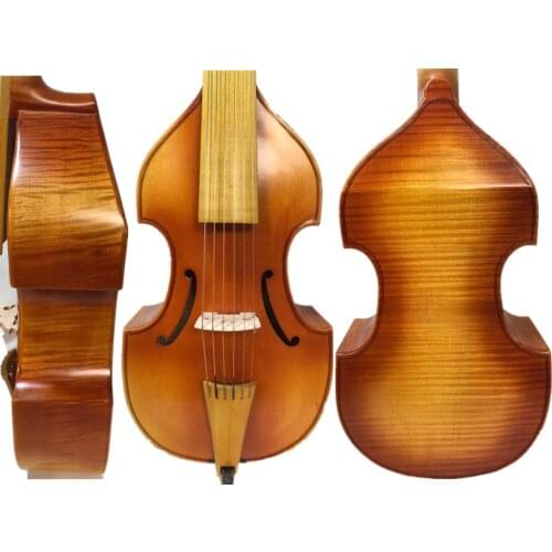 Broque style excellent Maestro 6 strings 15"(380mm) basses viola da gamba #15021