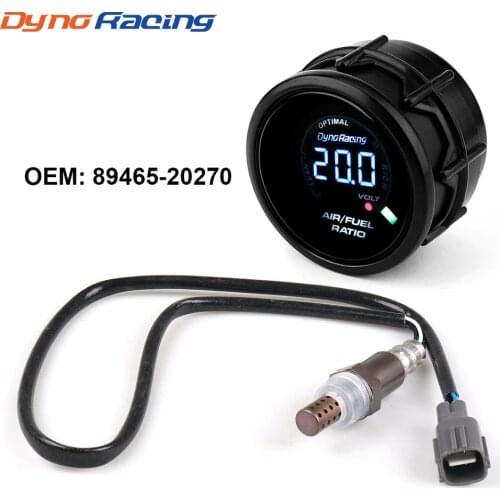 Dynoracing 52mm Smoke Air Fuel Ratio Gauge Narrowband O2 Oxygen Sensor For Toyota RAV4 CARINA CALDINA CAMRY OEM:89465-20270