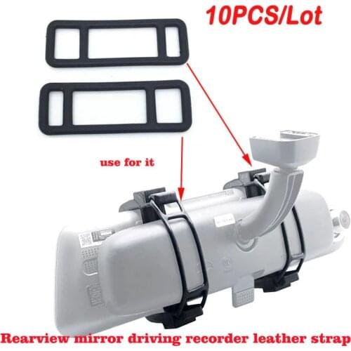 Hotsale 10 pcs/lot voiture tachygraphe Fix Bandage rétroviseur Support pour DVR caméra montage Support livraison gratuite