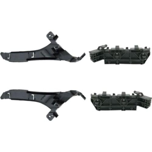 Front Headlights and Bumpers Brackets Set 4 Piece For 2007-2011 HONDA CRV