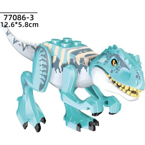Jurassic Dinosaur Building Blocks Toys Park Compatible Major Brand Gifts Simulation Animal Rex Raptor