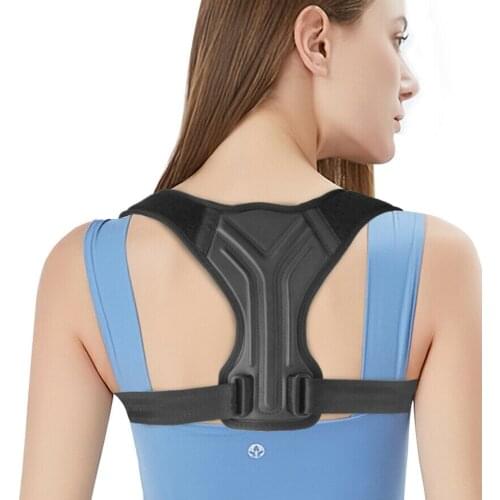 Adjustable Posture Corrector Back Support Belt Brace Men Women Home Office Workout Training Spine Shoulder Posture Correction