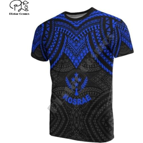 PLstar Cosmos Summer Newfashion ColorfulTattoo Funny Culture T-SHIRT Kosrae Unisex Men/Women Casual ShortSleeve O-Neck TeeTopsA8