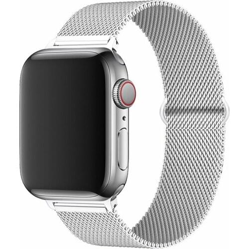 Magnetic Loop Strap For Apple watch Band 42 mm 38mm 42mm Stainless steel Metal belt correa bracelet iWatch 3 4 5 se 6 40mm 44mm