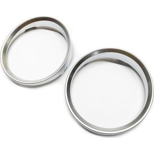 Matt Silver Dashboard Dial Gauge Rings Bezel Trim For BMW E90 E91 E92 E93 M3
