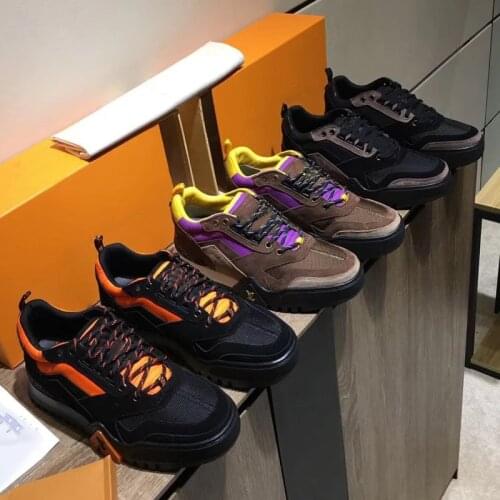 Mens Lace up Casual Shoes High Quality Sneakers Genuine Leather Womens Footwear Adult Youth Street Leisure Chaussures Homm