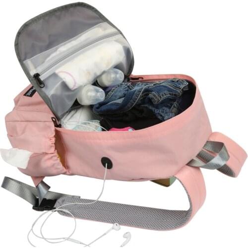 Upgrade multi-function shoulder portable Mummy bag large capacity Amazon diaper bag