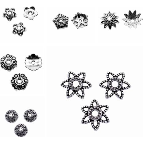 Wecharms bulk charms for jewelry making kit pendant diy jewelry accessories Carved Tassel End Caps